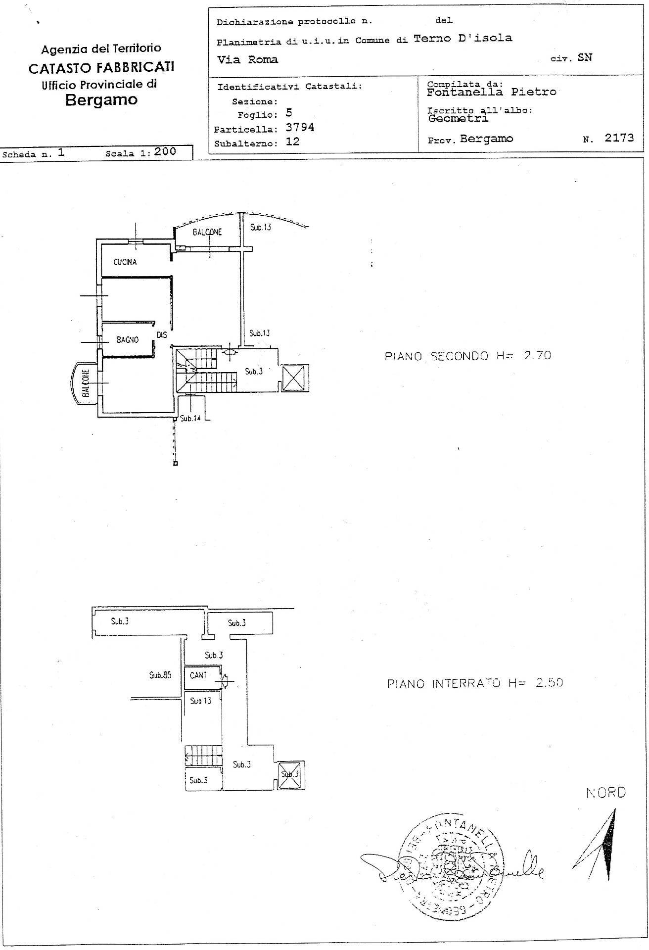 Immagine 30 di Appartamento in vendita  in via Roma 23 a Almenno San Bartolomeo
