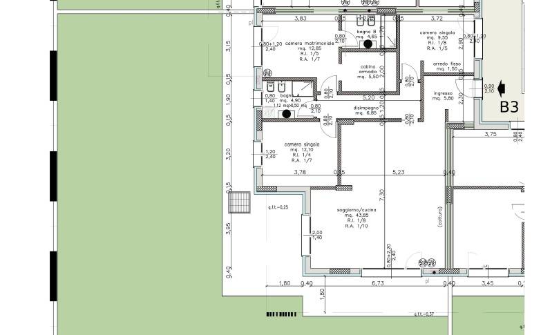 Immagine 59 di Appartamento in vendita  in Via Don Bepo Vavassori a Almenno San Bartolomeo