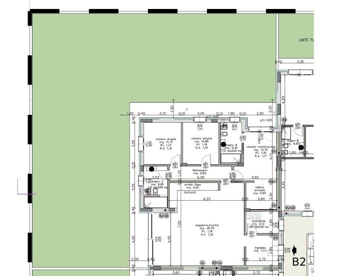 Immagine 50 di Appartamento in vendita  in Via Don Bepo Vavassori a Almenno San Bartolomeo