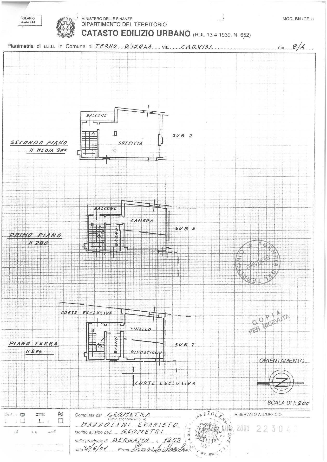 Immagine 28 di Casa indipendente in vendita  in via Carvisi a Terno D'isola