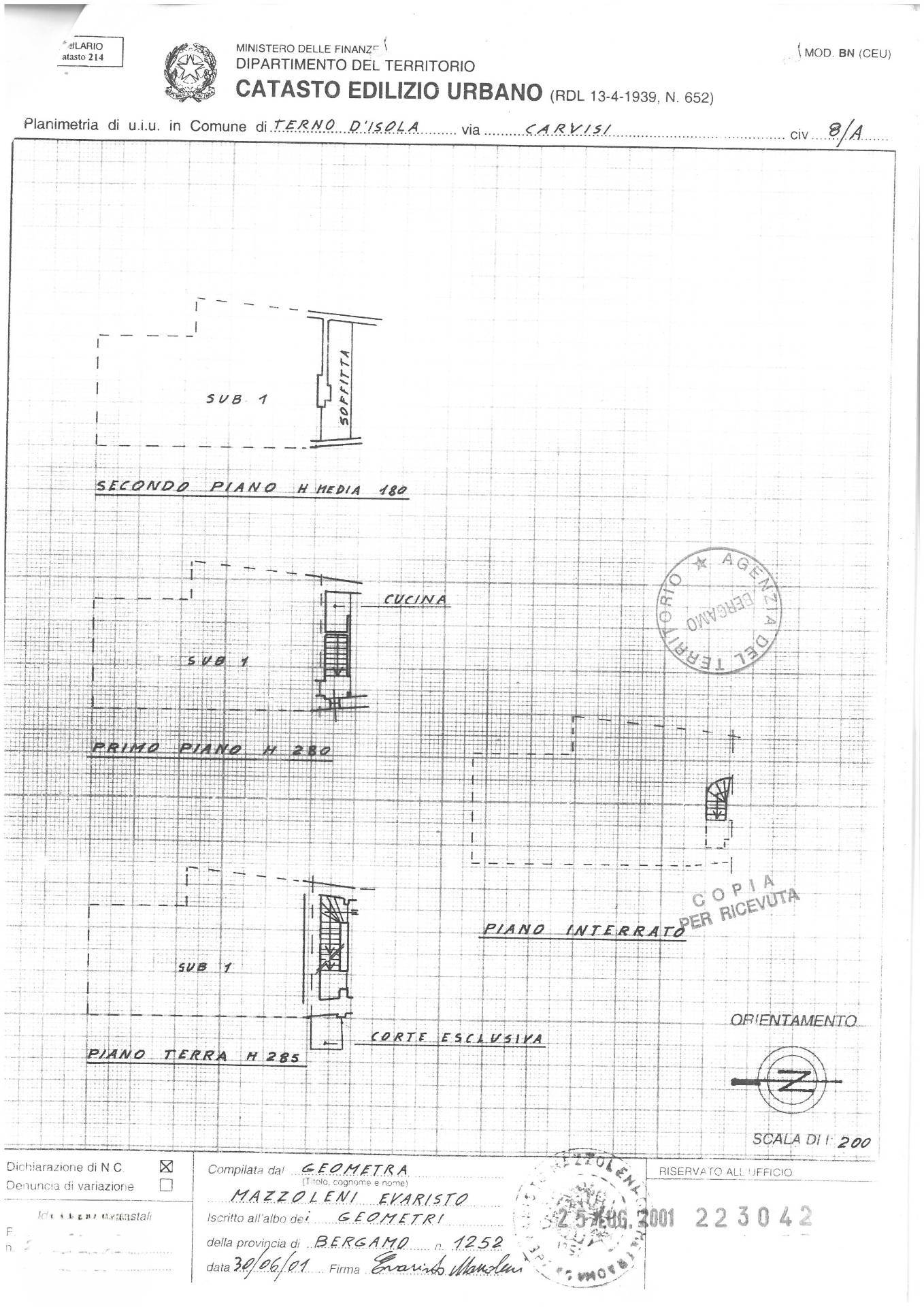 Immagine 29 di Casa indipendente in vendita  in via Carvisi a Terno D'isola