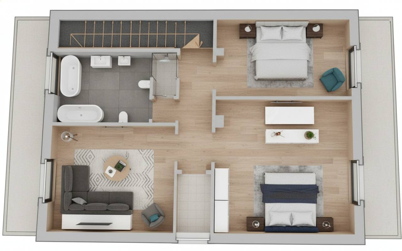 Immagine 36 di Villa in vendita  in Via circonvallazione a Fontanella