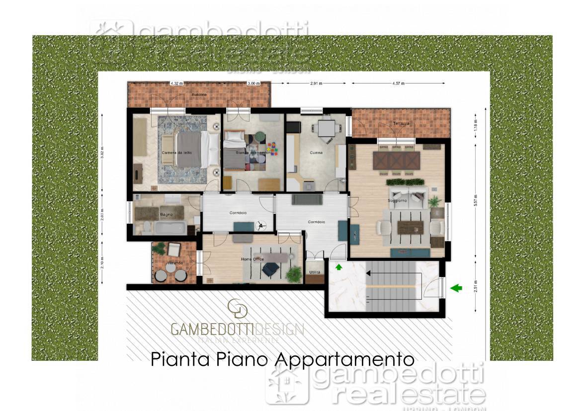 Immagine 14 di Appartamento in vendita  a Urbino