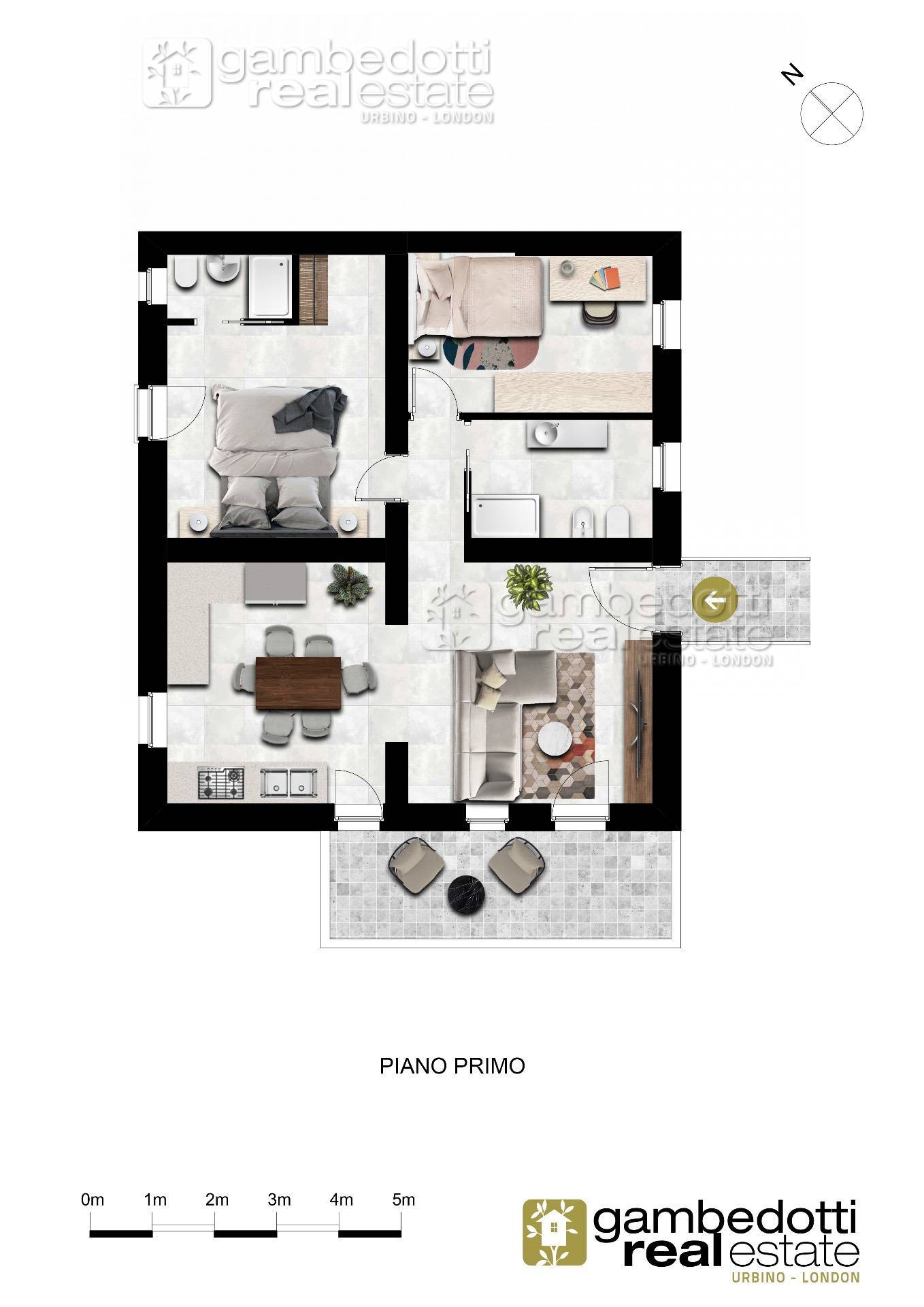 Immagine 38 di Appartamento in affitto  a Urbino