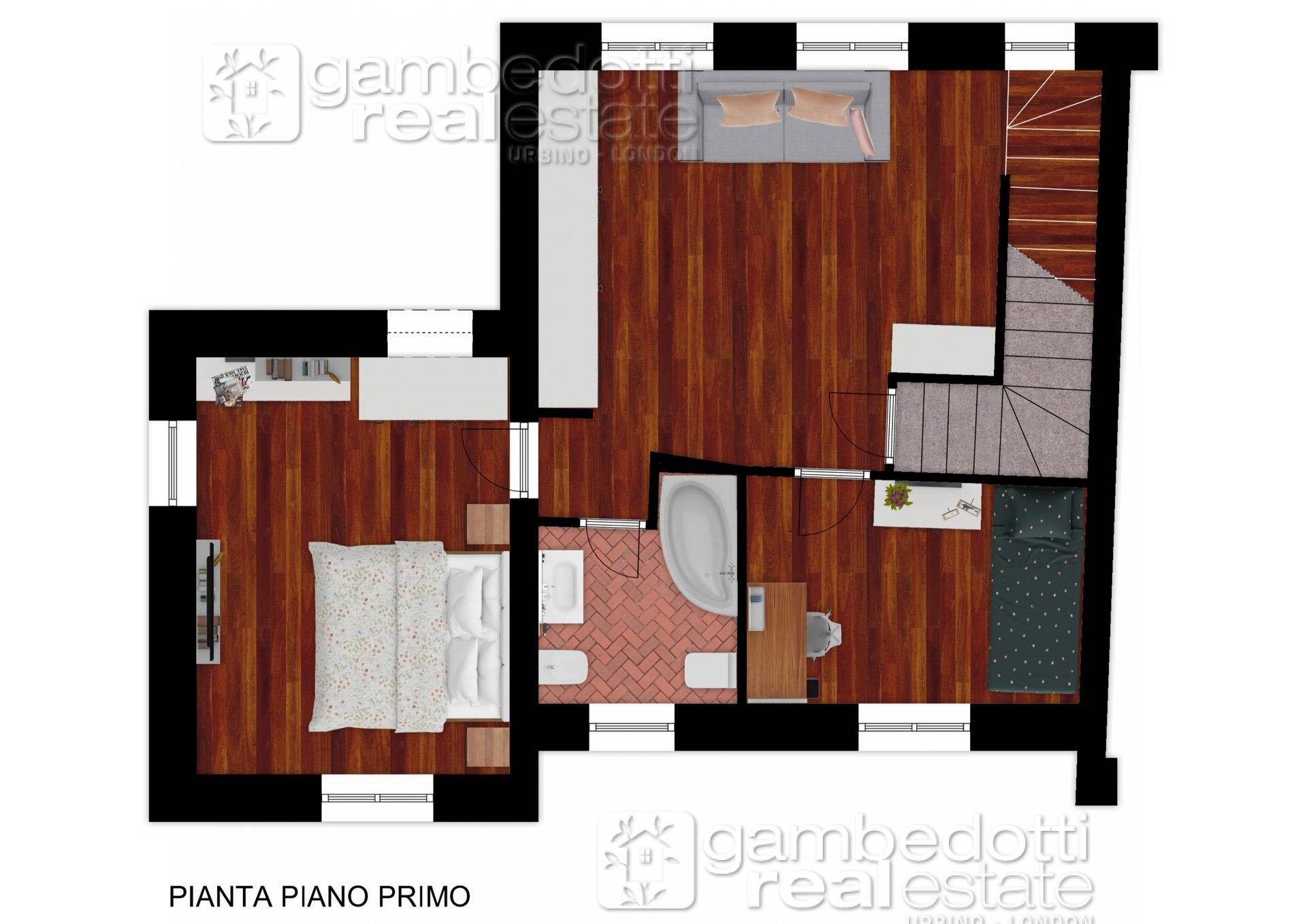 Immagine 52 di Villetta a schiera in vendita  a Cagli