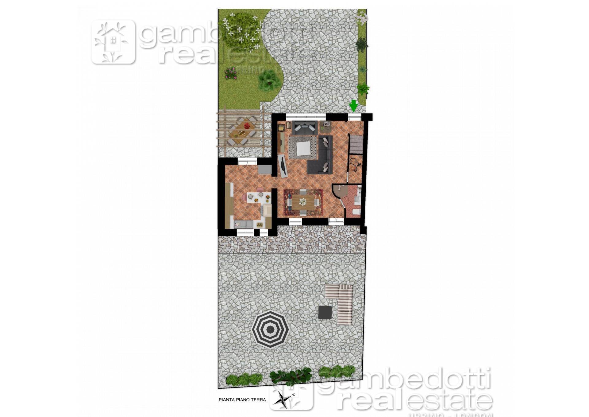 Immagine 54 di Villetta a schiera in vendita  a Cagli