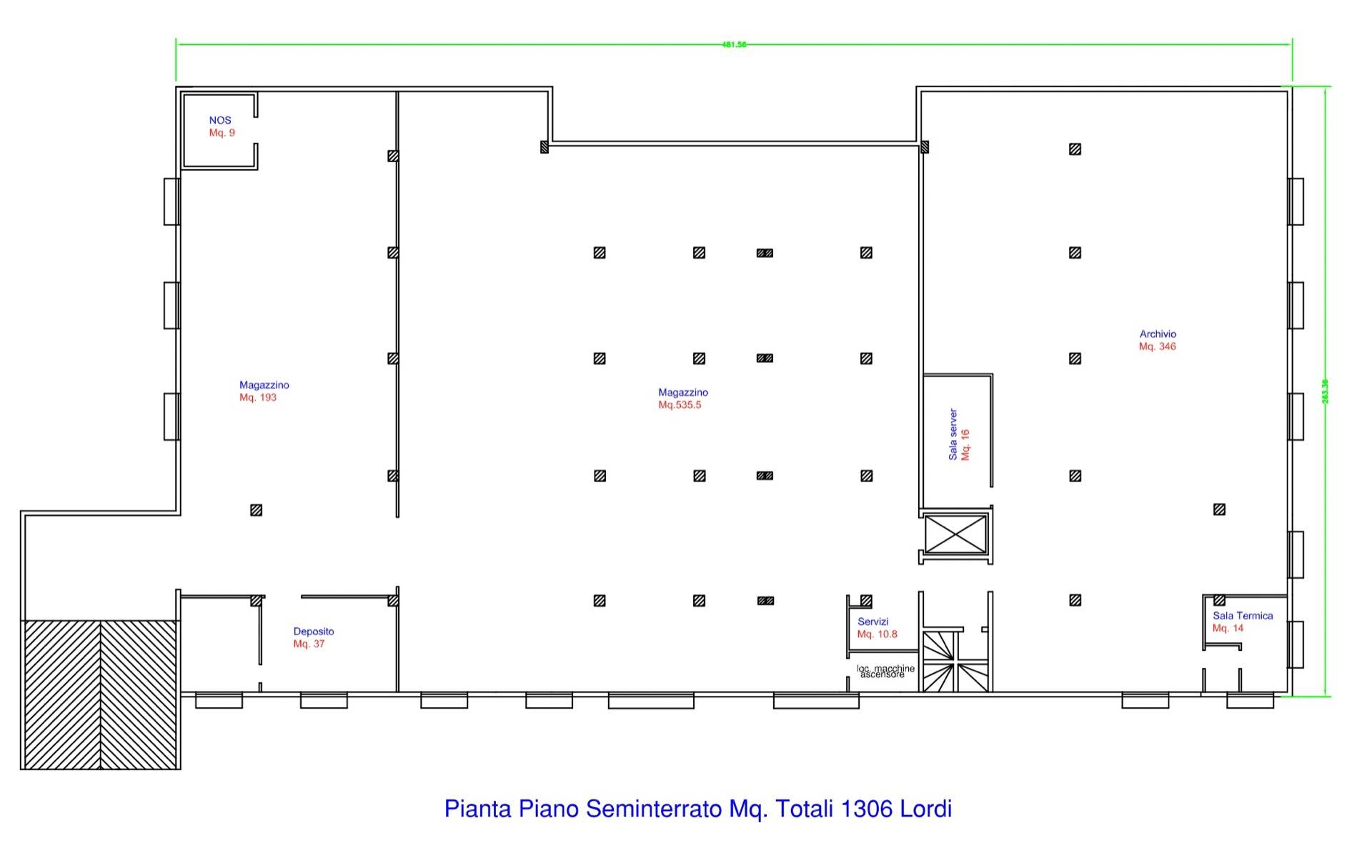 Immagine 3 di Capannone industriale in vendita  a Altidona