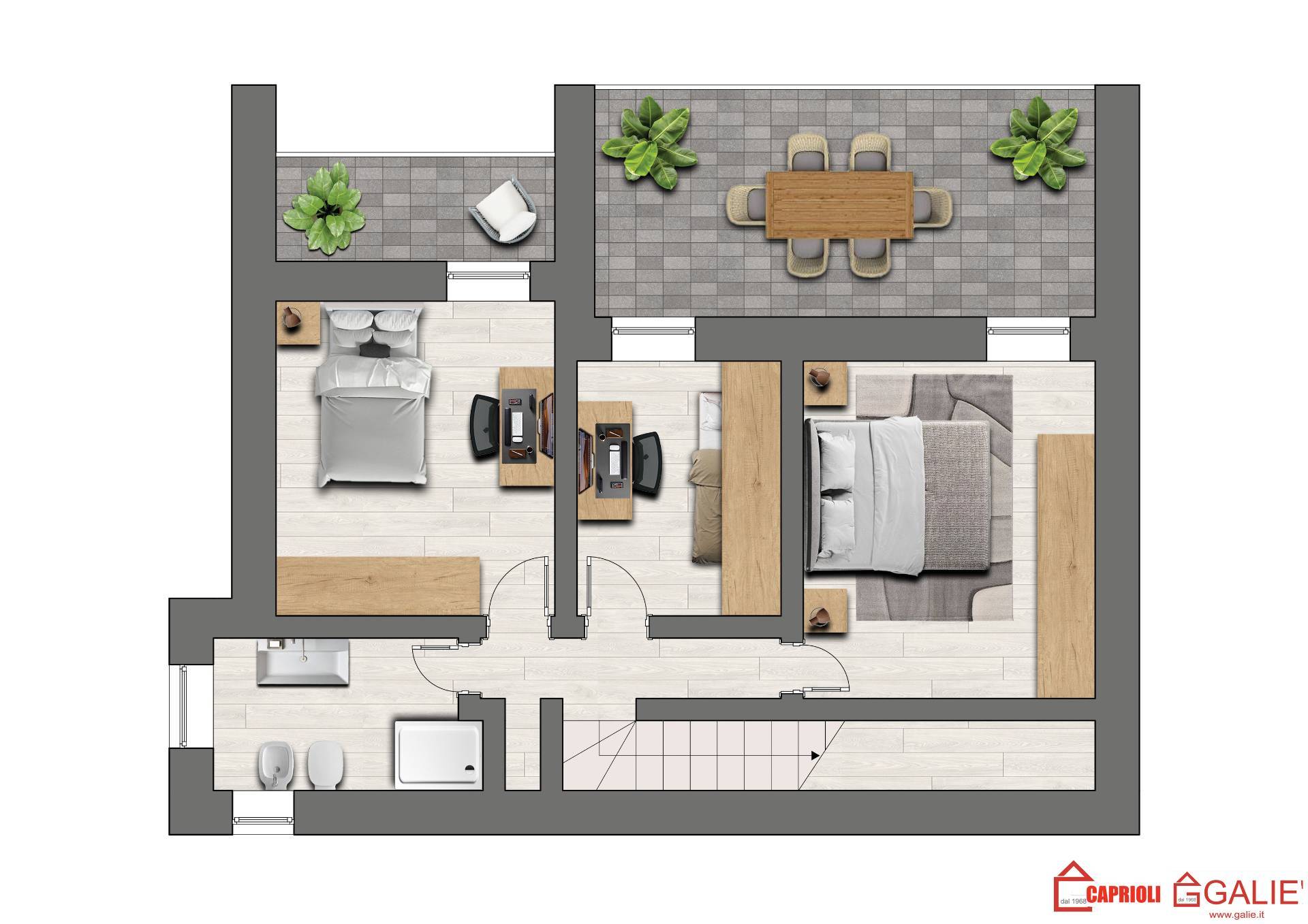 Immagine 44 di Appartamento in vendita  in Via Alessandria a Folignano