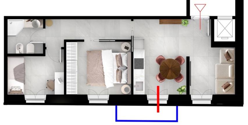 Immagine 5 di Appartamento in vendita  in Via sabotino 42 a San Benedetto Del Tronto