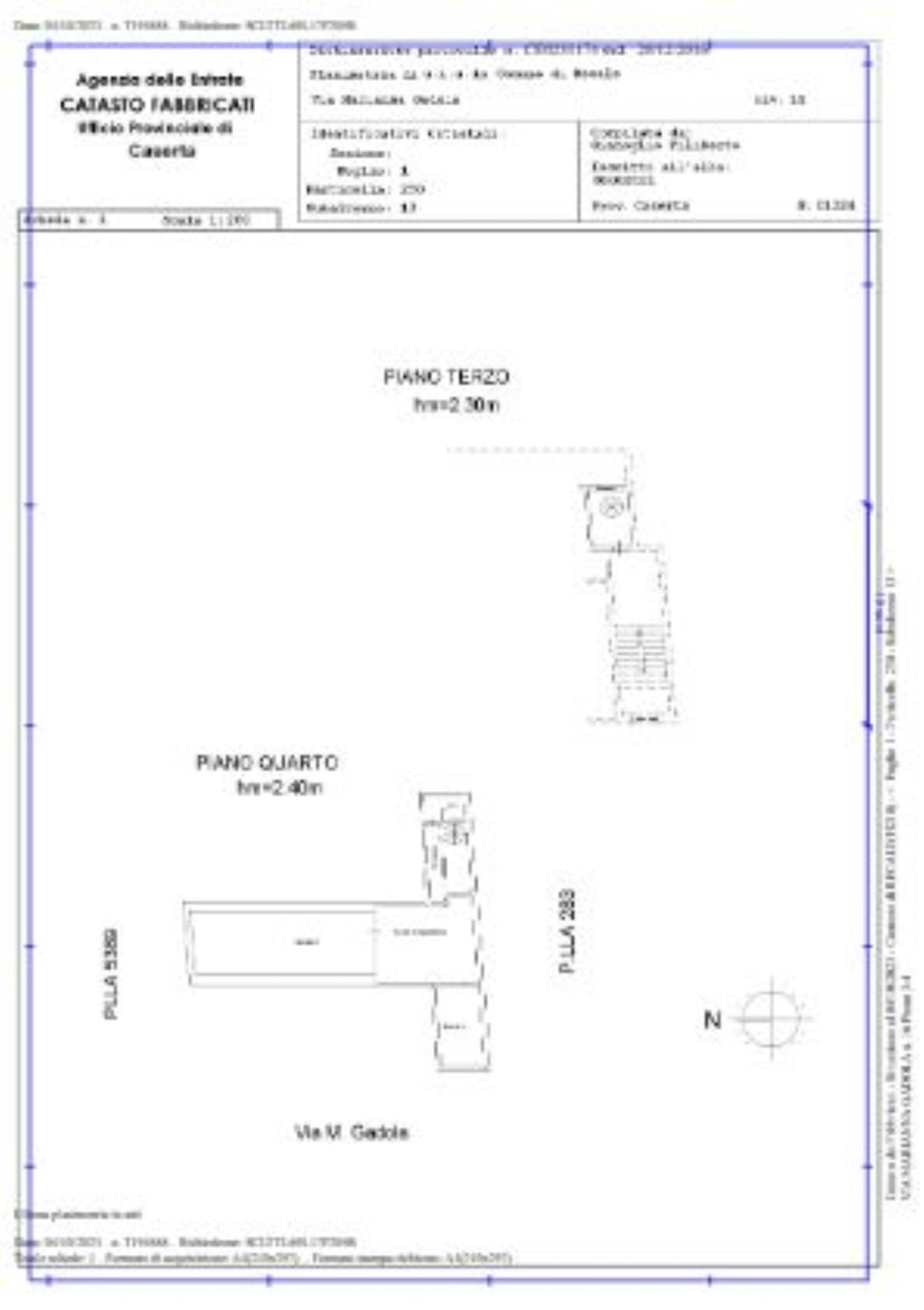 Immagine 51 di Attico in vendita  in di Circumvallazione Marianna Gadola 22 a Capodrise