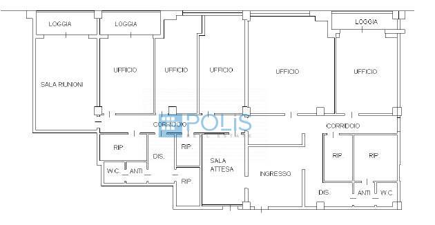 Immagine 14 di Ufficio in vendita  in Padova Est a Padova