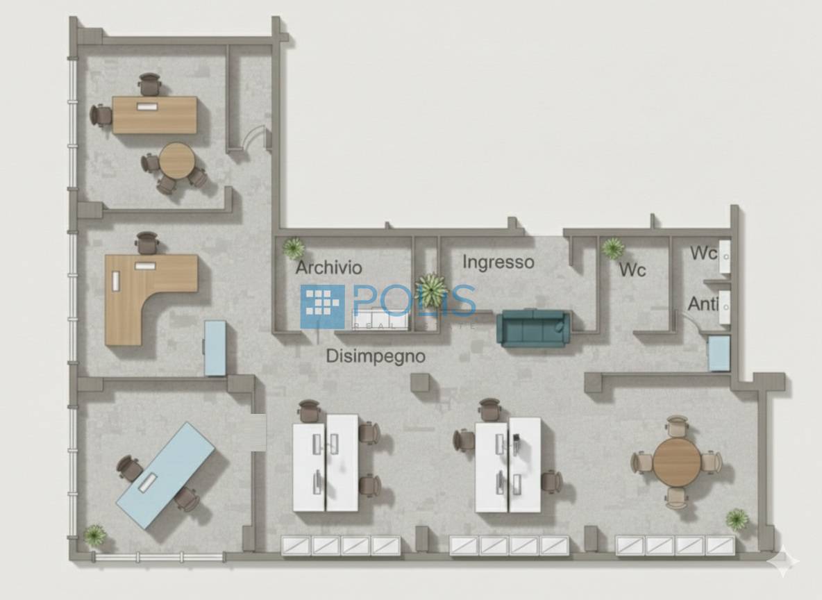 Immagine 14 di Ufficio in affitto  in Stanga a Padova