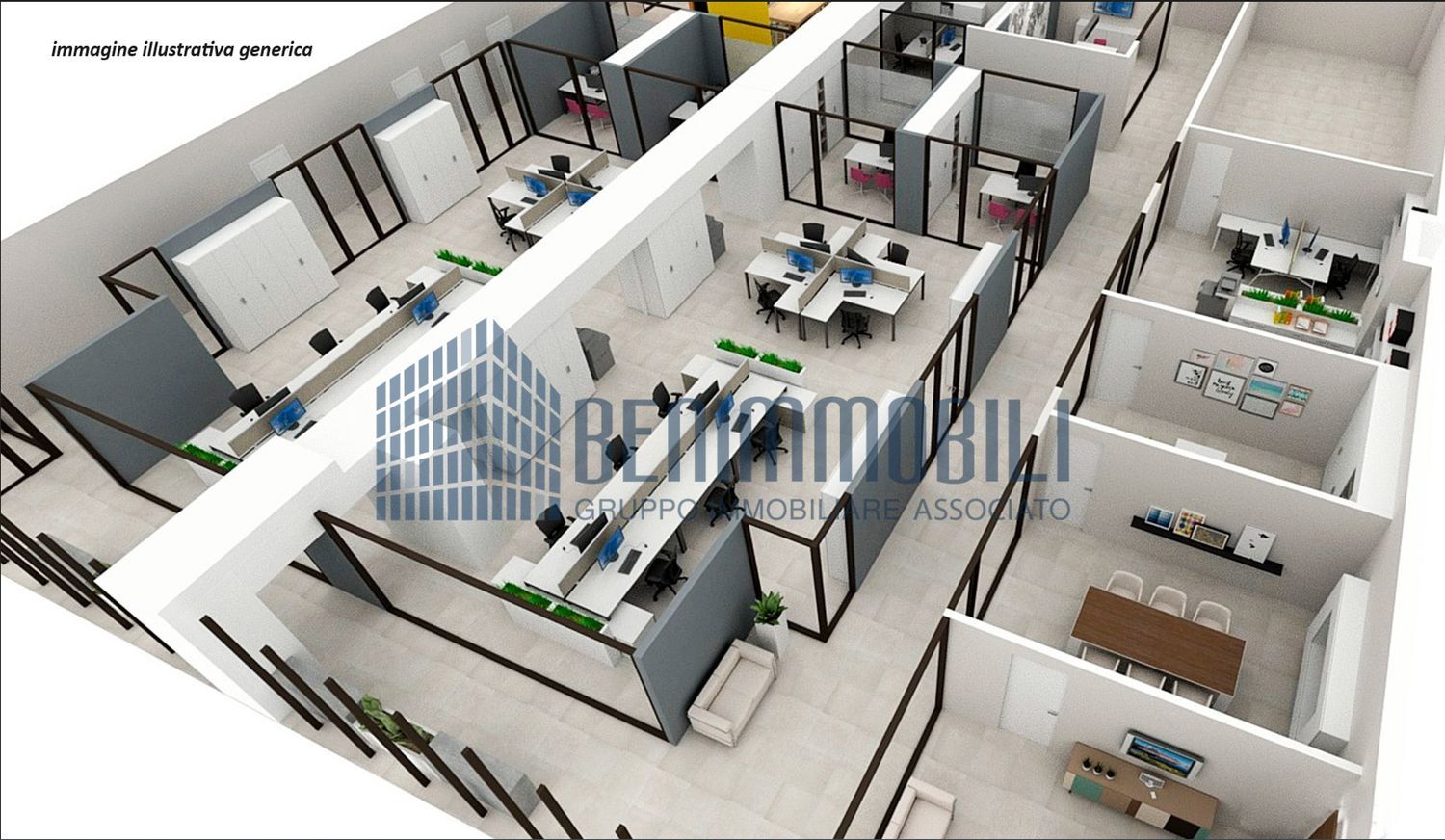Immagine 9 di Ufficio in affitto  in Cascina Fiorita 26 a Adro