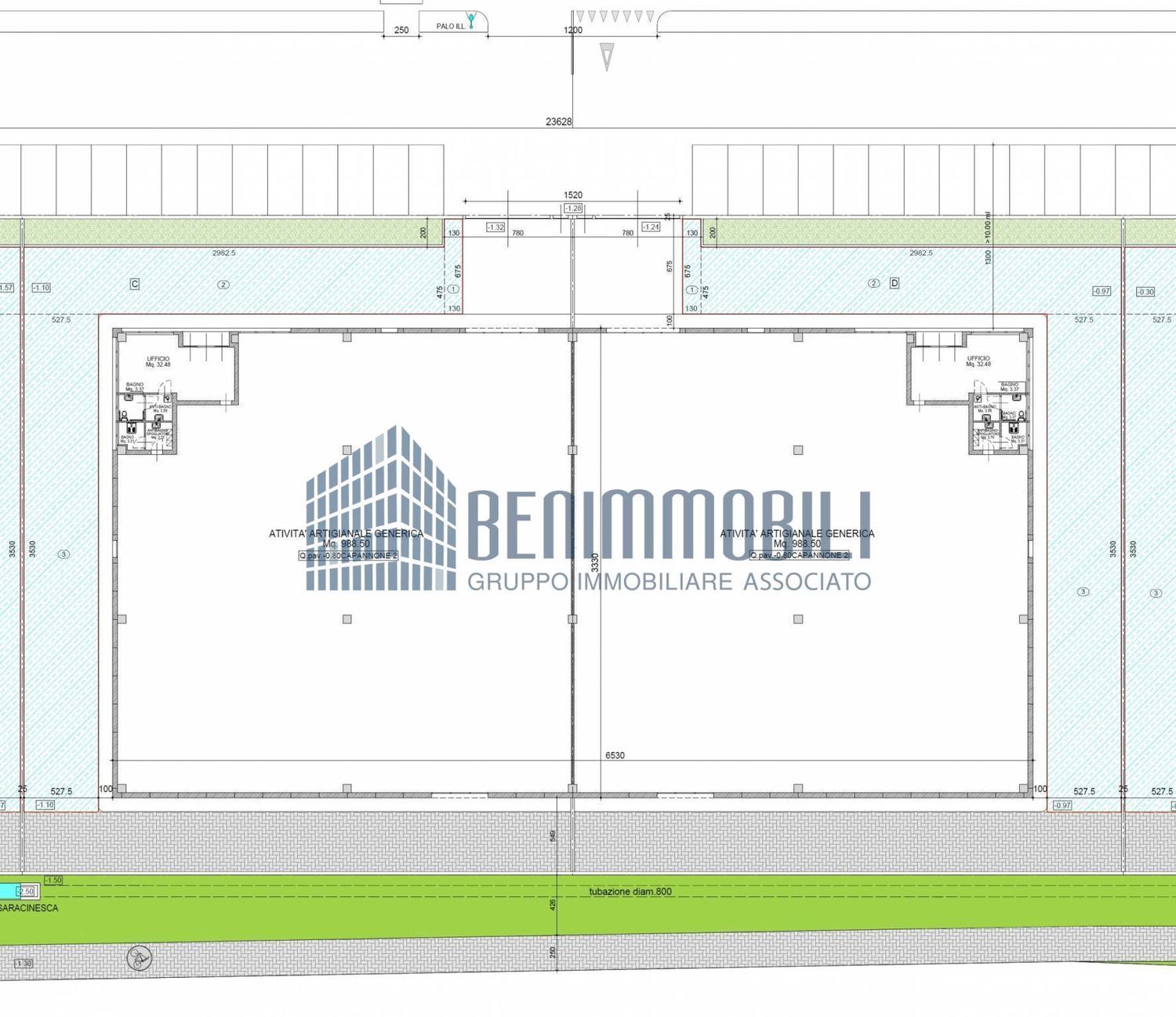 Immagine 28 di Capannone industriale in vendita  in Campo Maggiore 40 a Rovato
