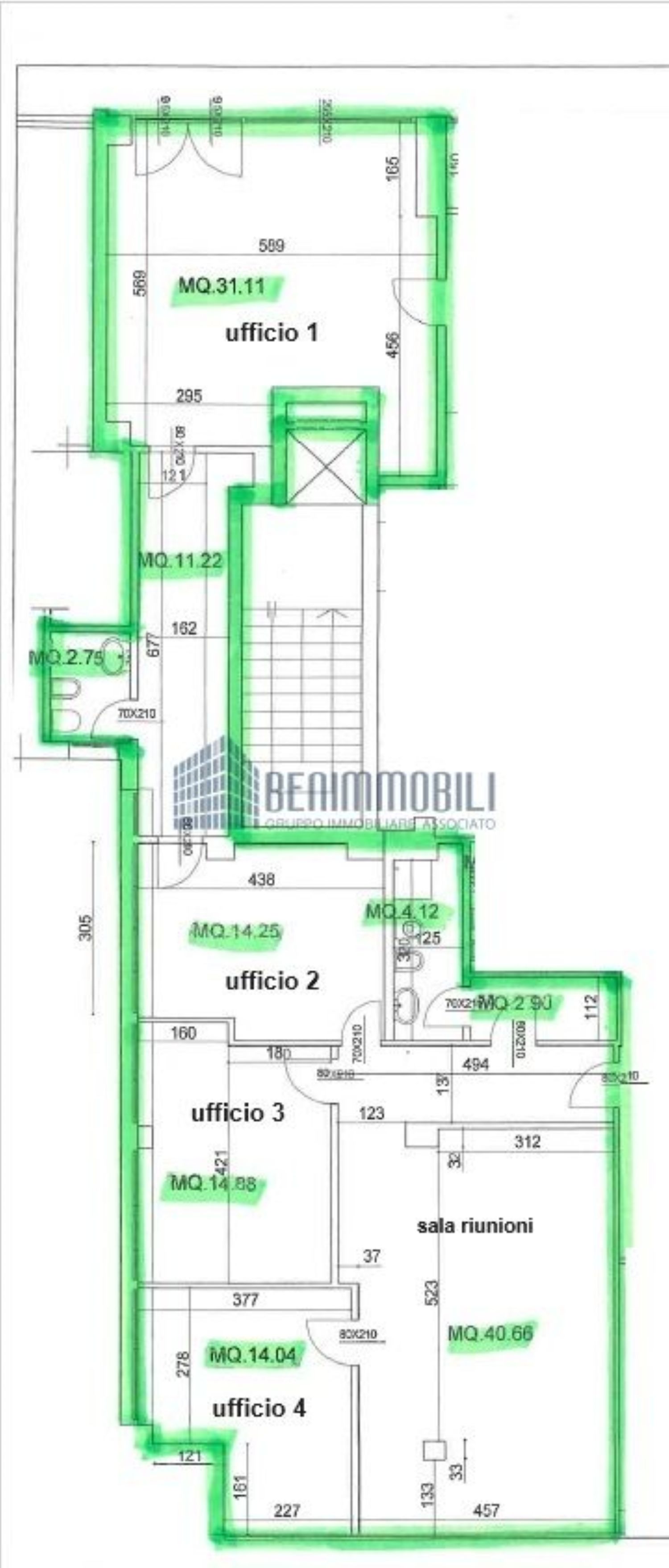 Immagine 30 di Ufficio in vendita  in Via Creta 6 a Brescia