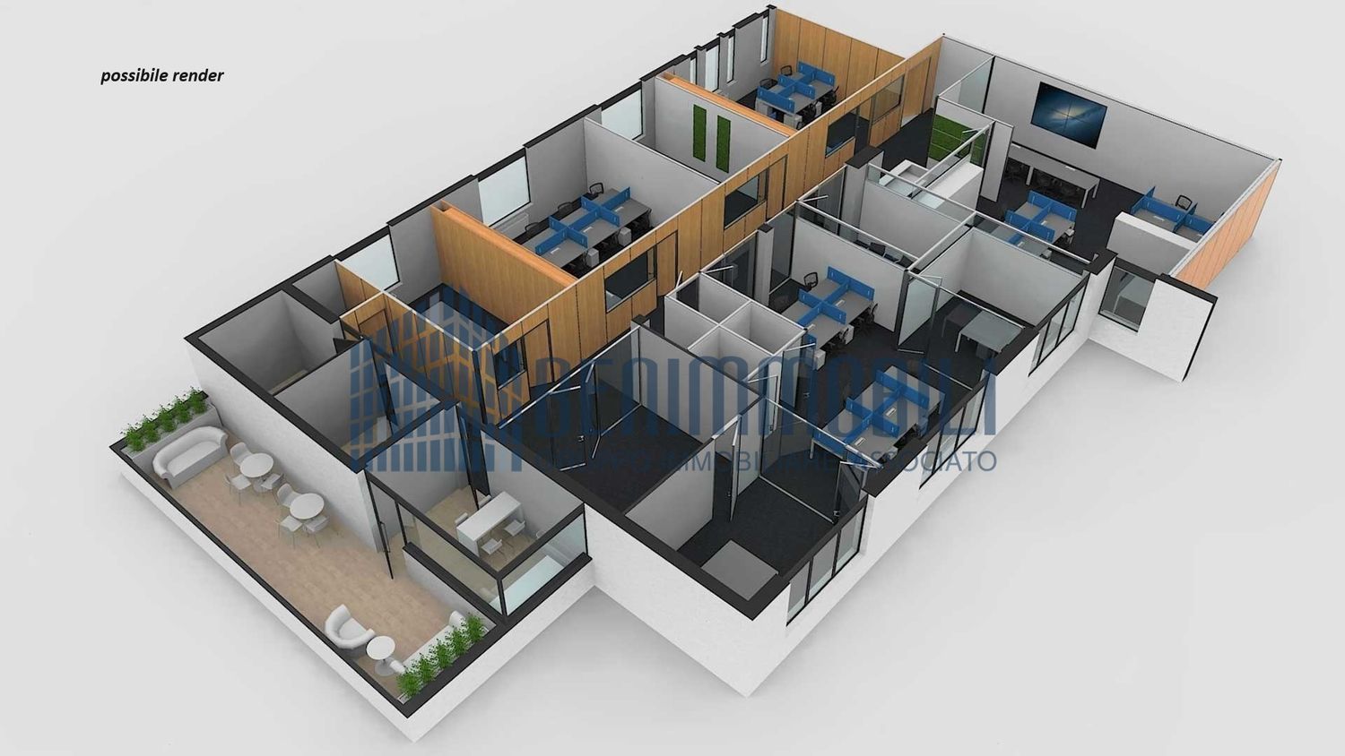 Immagine 15 di Ufficio in affitto  in Viale Sant'eufemia a Brescia