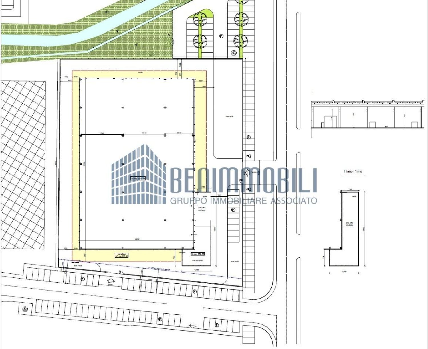 Immagine 7 di Capannone industriale in vendita  in Campo Maggiore 40 a Rovato