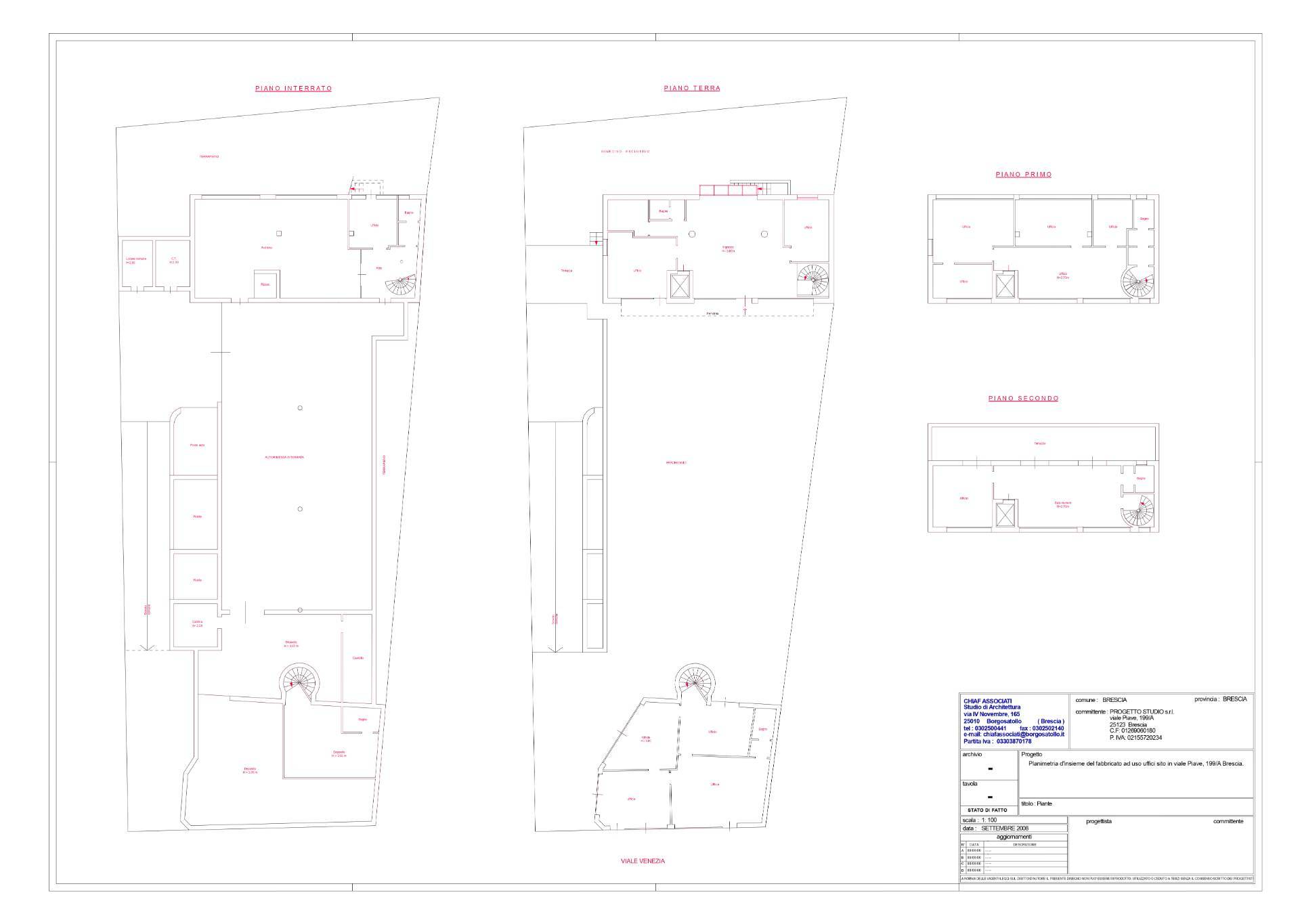 Immagine 24 di Ufficio in vendita  in Viale Piave 199 a Brescia