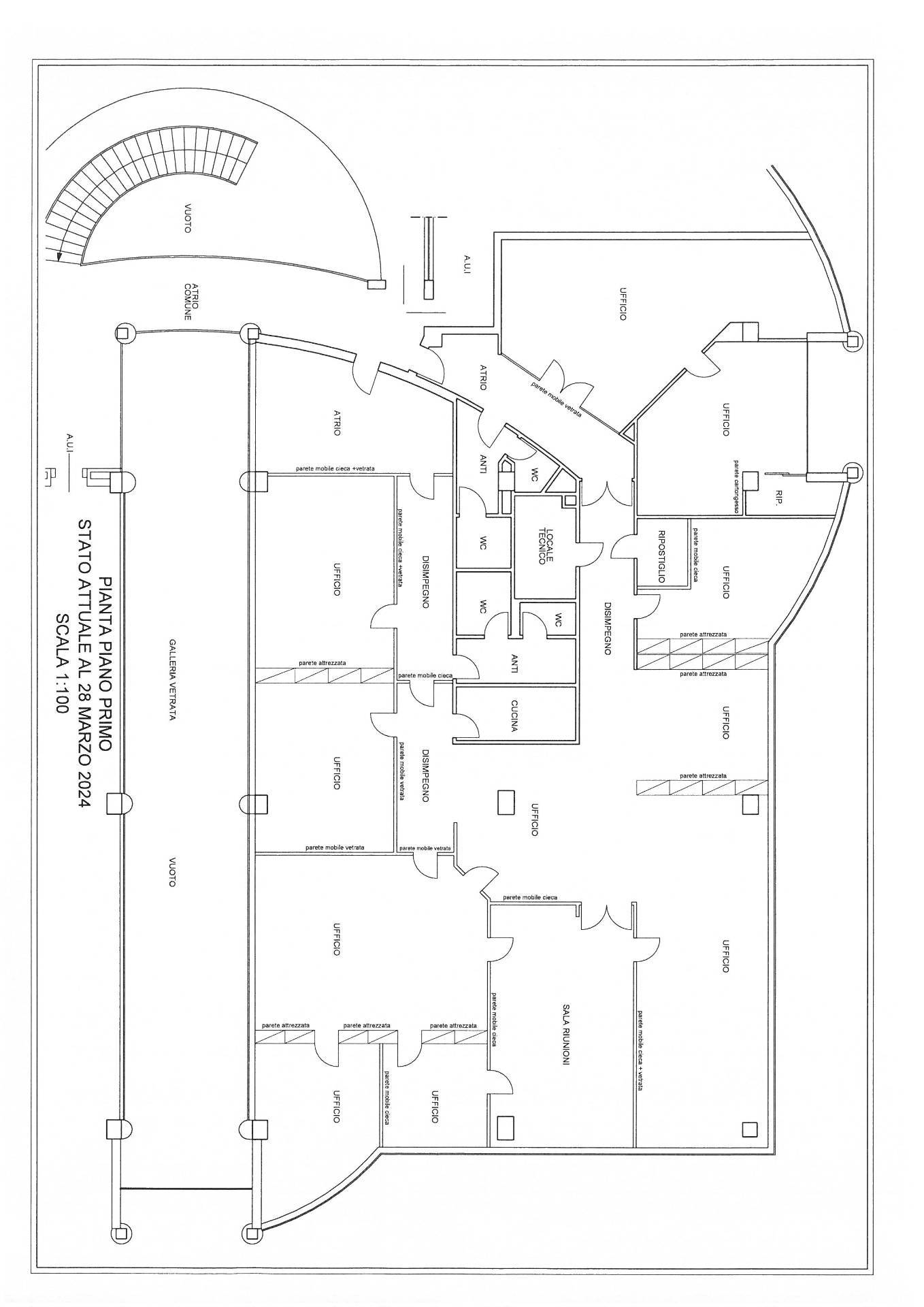 Immagine 19 di Ufficio in vendita  in via Ugo La Malfa 4 a Brescia