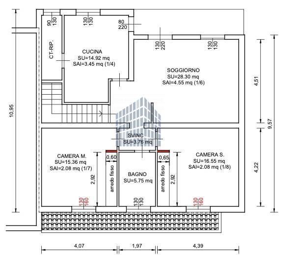 Immagine 33 di Appartamento in vendita  in RESIDENZA LE LAME 10 a Verolavecchia