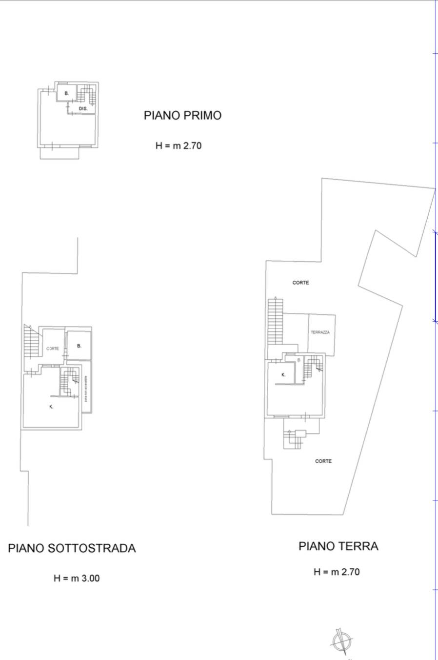 Immagine 11 di Villetta a schiera in vendita  in Via del Bosco a Gravina Di Catania