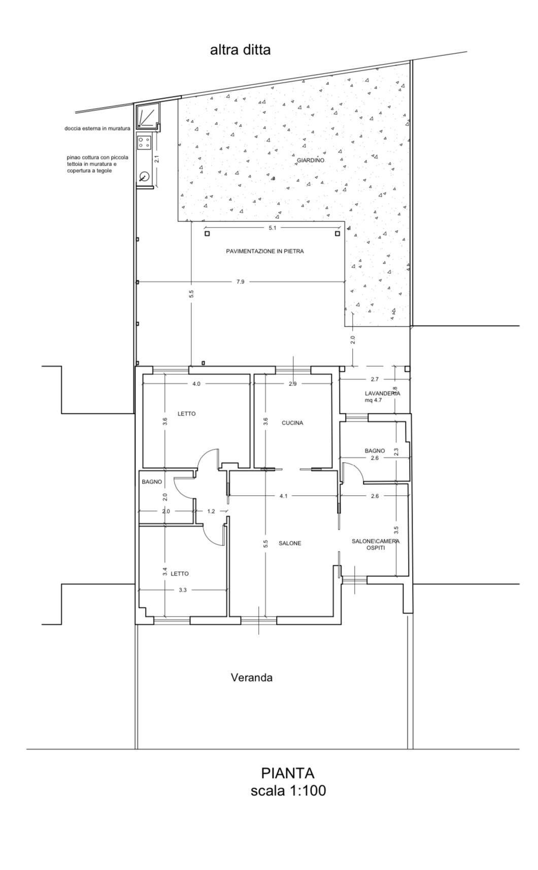 Immagine 25 di Villa in vendita  in via alcide de gasperi snc a Letojanni