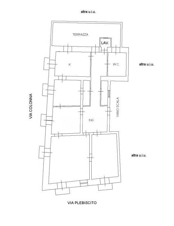 Immagine 40 di Appartamento in vendita  in via plebiscito snc a Catania