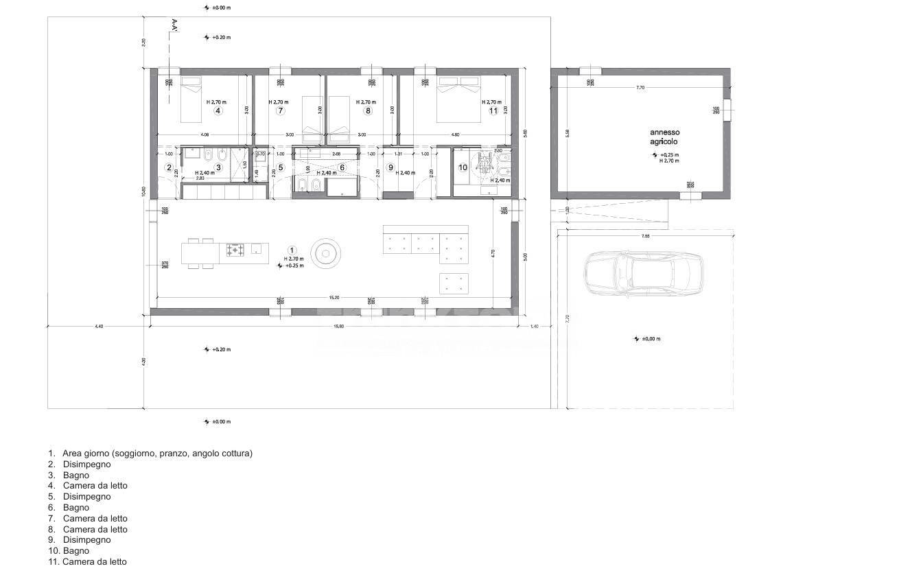 Immagine 5 di Villa in vendita  in cava d'ispica snc a Ispica