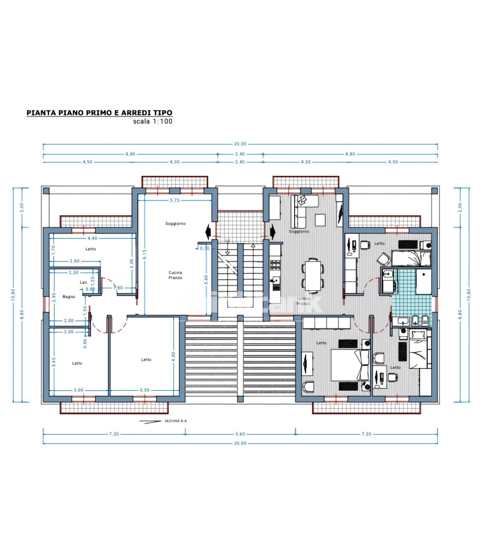 Immagine 5 di Appartamento in vendita  in Via monte Cristo snc a Scicli