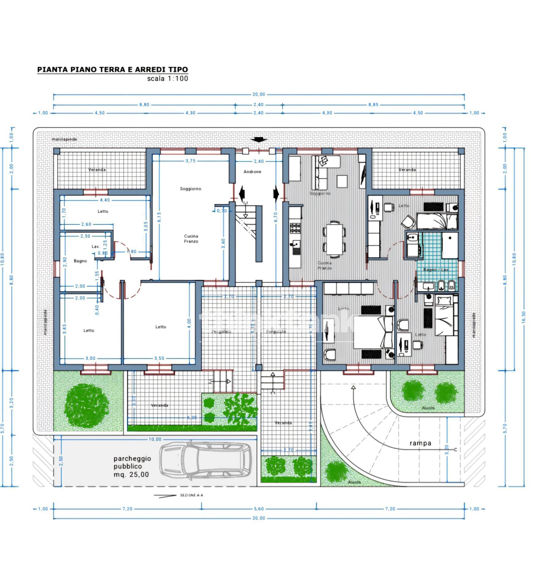 Immagine 6 di Appartamento in vendita  in Via monte Cristo snc a Scicli