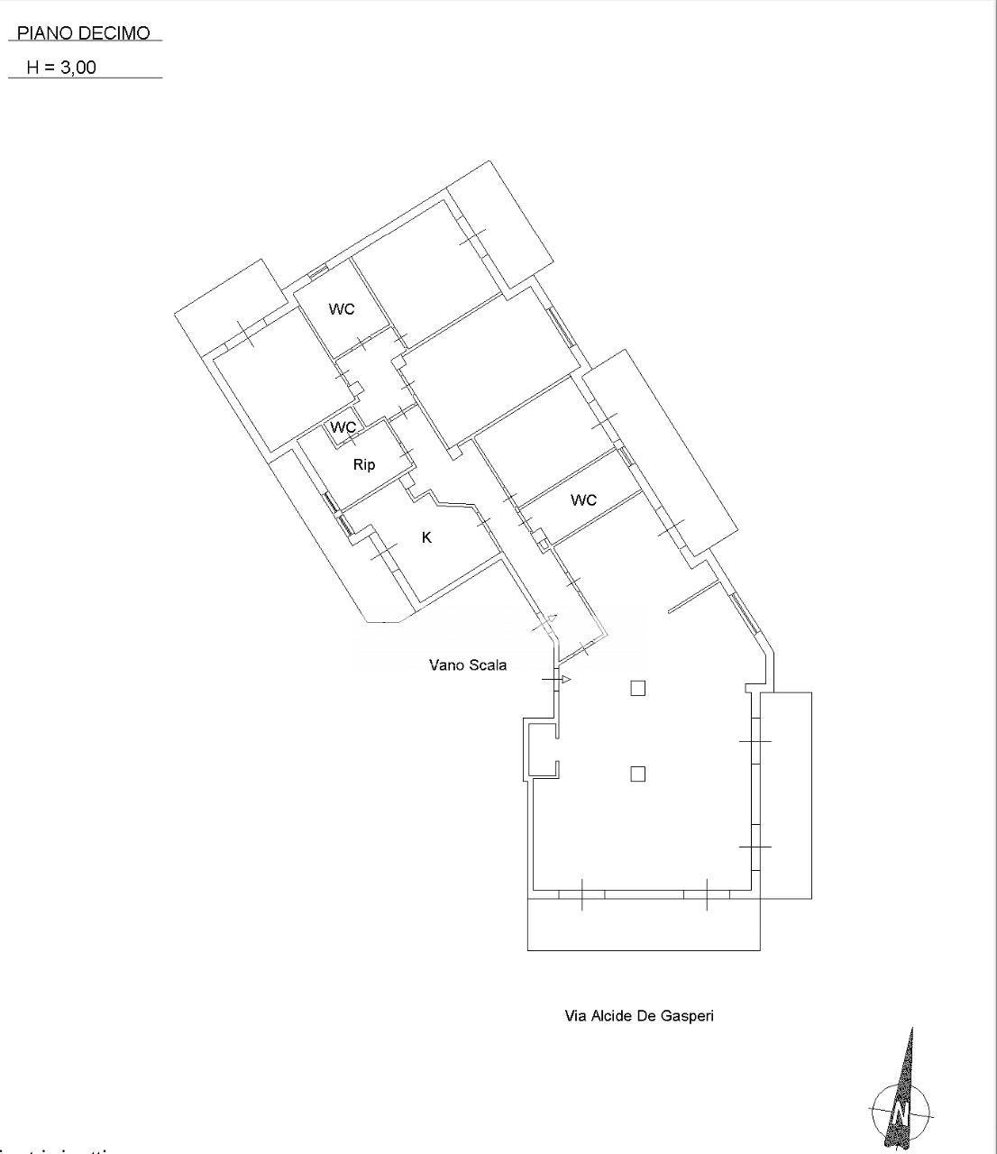 Immagine 27 di Appartamento in vendita  in Via Alcide De Gasperi a Catania