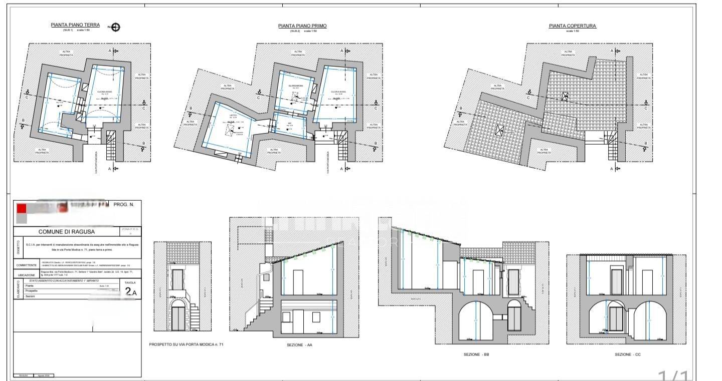 Immagine 42 di Casa indipendente in vendita  in Via Porta Modica a Ragusa