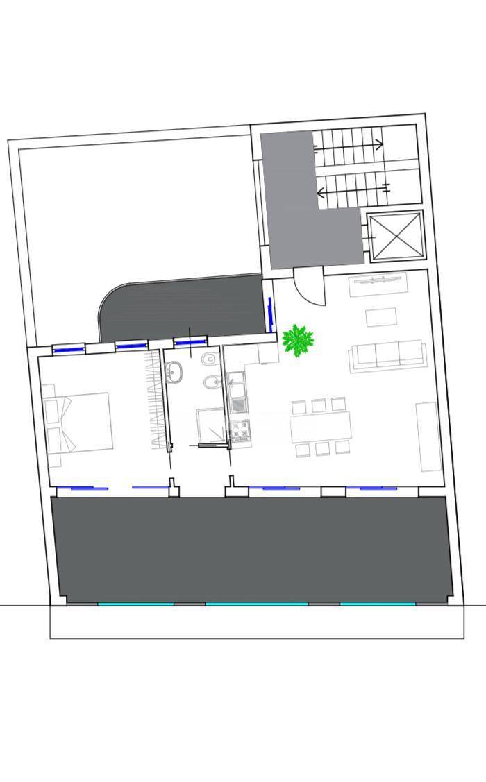 Immagine 7 di Appartamento in vendita  in Via Menza 13 a Catania