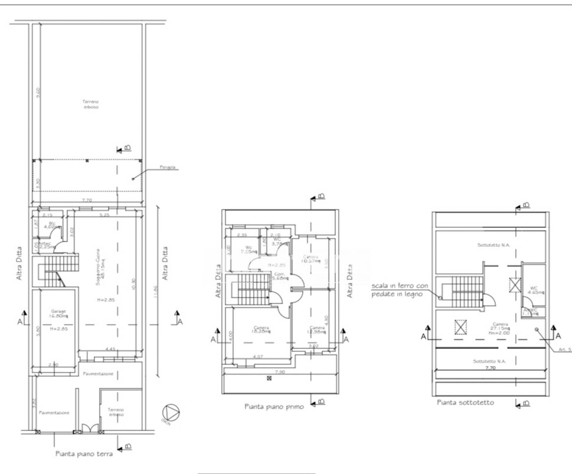 Immagine 30 di Villetta a schiera in vendita  in via Maria Montessori a Noto