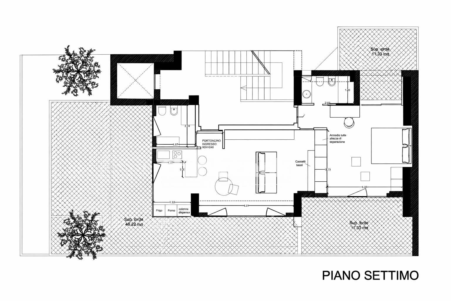 Immagine 12 di Attico in vendita  in Via Simili a Catania