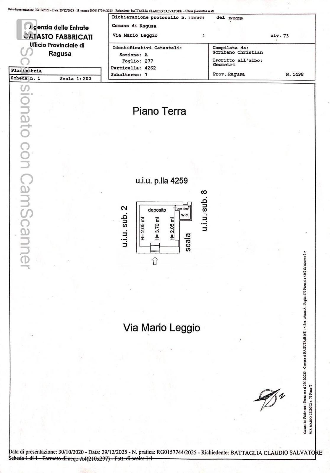 Immagine 62 di Locale commerciale in vendita  in Via Mario Leggio a Ragusa