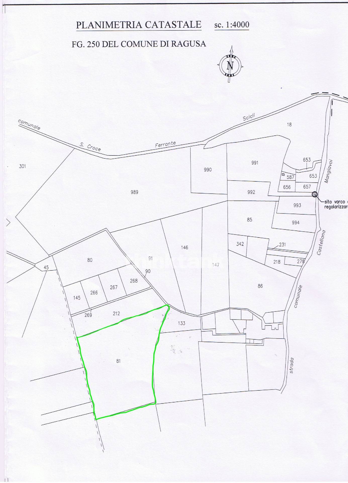 Immagine 37 di Terreno agricolo in vendita  in Contrada Mangiabove a Ragusa