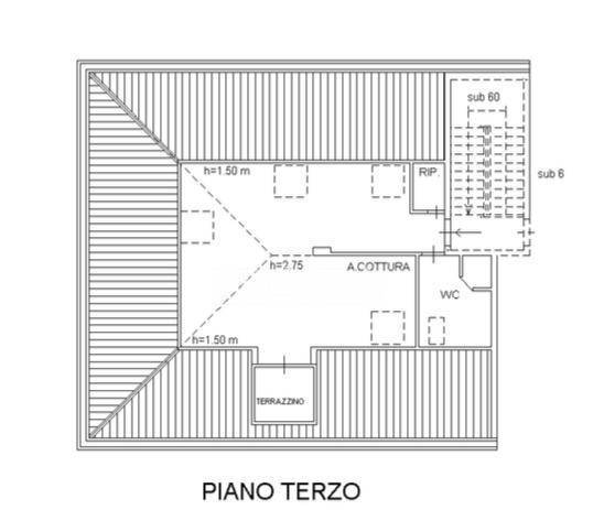 Immagine 34 di Attico in vendita  in Via 4 Novembre 138 a Aci Catena