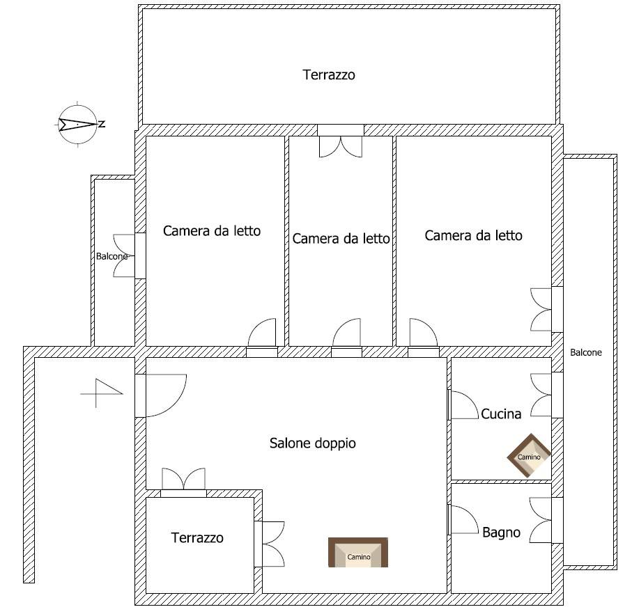 Immagine 29 di Appartamento in vendita  in via tostini 45 a Agosta