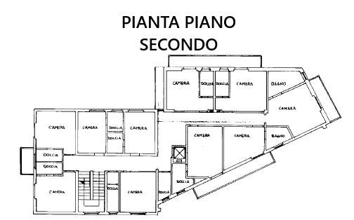 Immagine 42 di Albergo/B&B/Residence in vendita  in via giosuè carducci 10 a Chianciano Terme