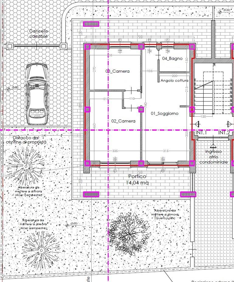 Immagine 21 di Appartamento in vendita  in Via Alenda 77 a Roma