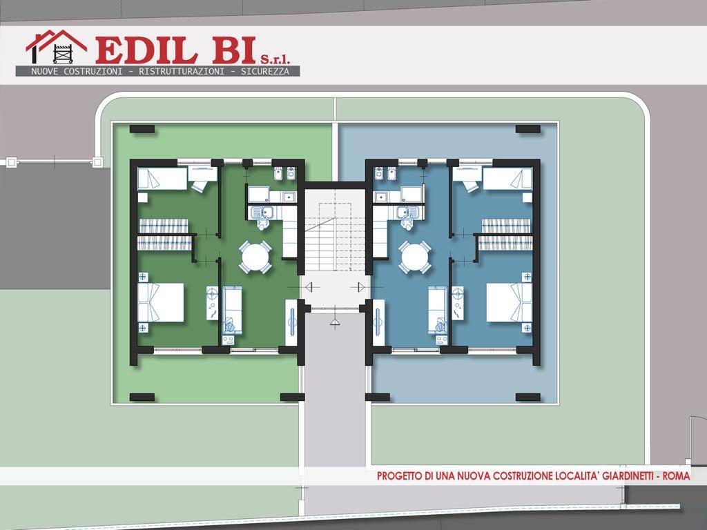 Immagine 22 di Appartamento in vendita  in Via Alenda 77 a Roma
