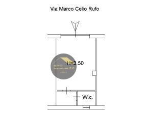 Immagine 13 di Locale commerciale in vendita  in Via Marco Celio Rufo 35 a Roma