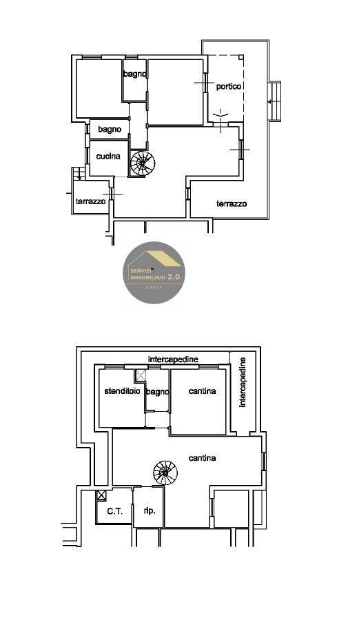 Immagine 47 di Villa in vendita  in via di salè 19 a Frascati