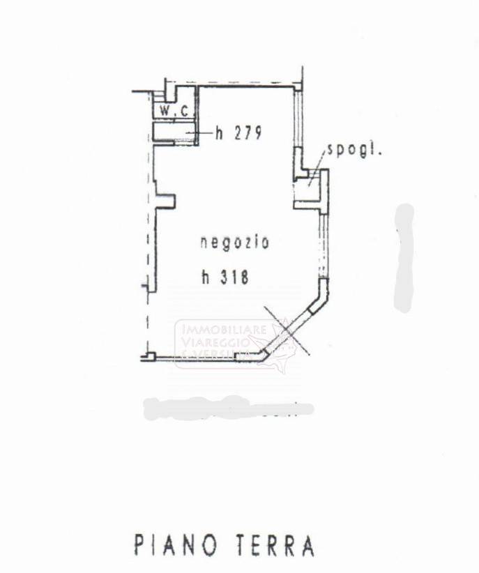 Immagine 5 di Locale commerciale in vendita  in viale Marconi a Viareggio