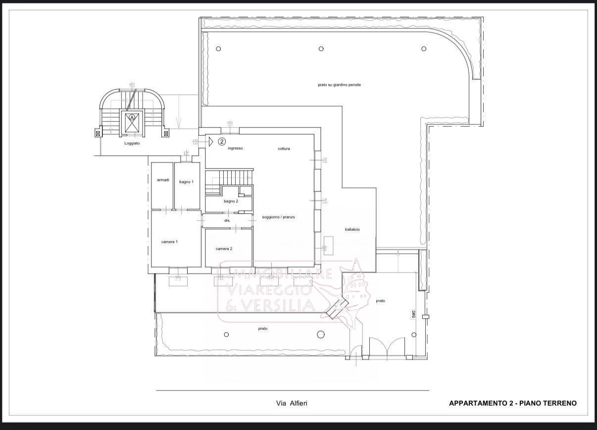 Immagine 57 di Appartamento in vendita  in via Digione a Viareggio
