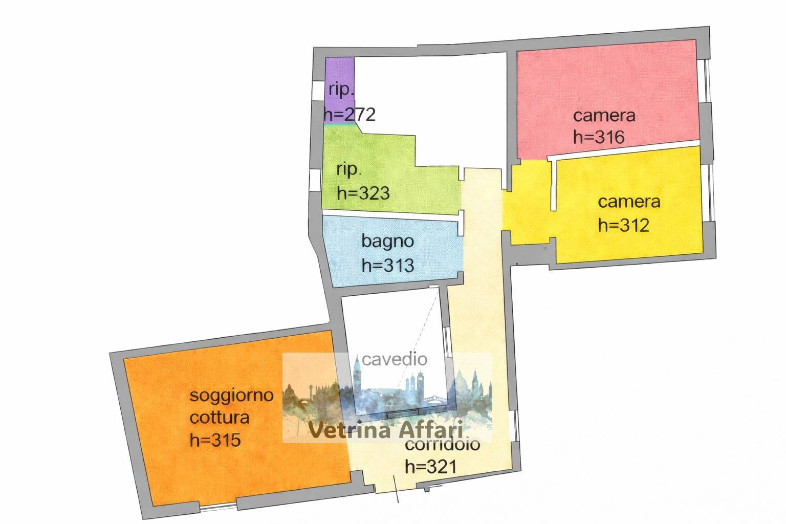 Immagine 28 di Appartamento in vendita  in san giovanni gristostomo a Venezia