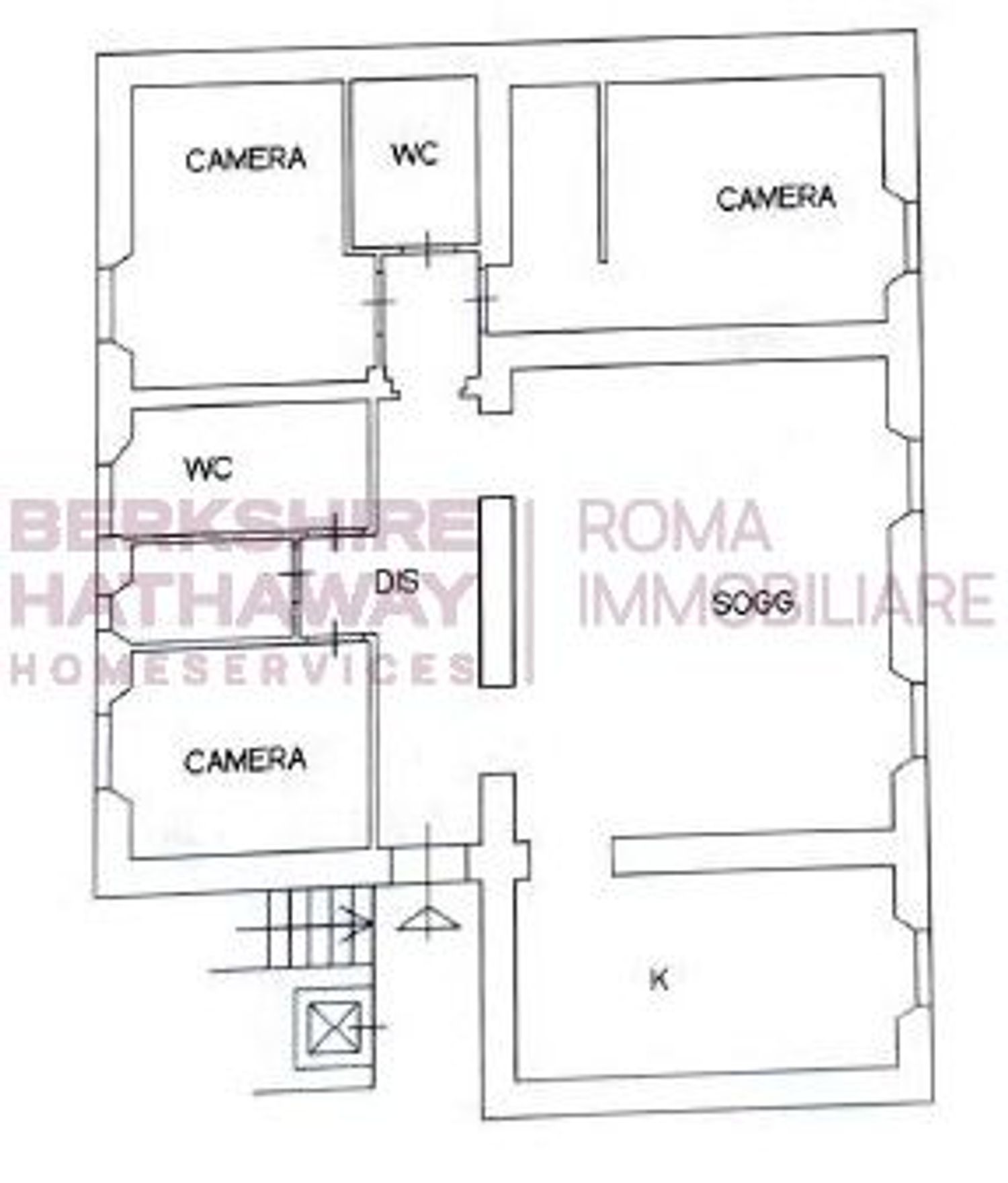 Immagine 25 di Appartamento in vendita  in Vaticano 107 a Roma