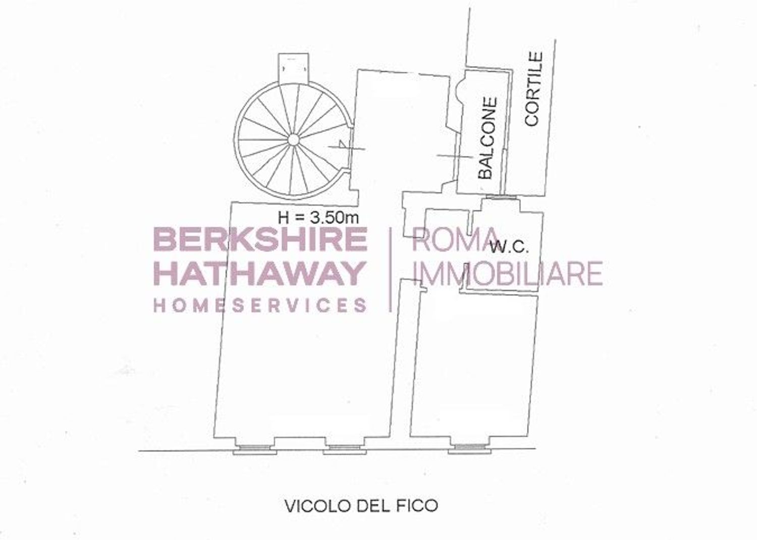 Immagine 14 di Appartamento in vendita  in del Fico a Roma