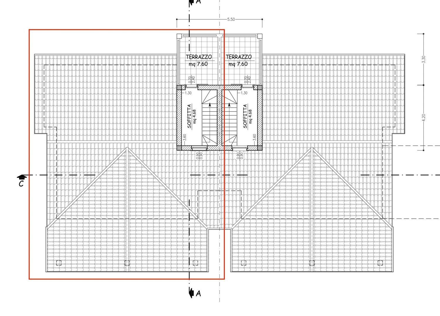 Immagine 17 di Casa semindipendente in vendita  in Pompeiana a Fermo